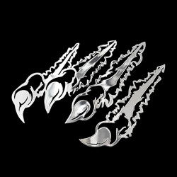 Nikkel Sticker 'Claws' -...