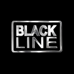 Nikkel Sticker 'BLACK LINE'...