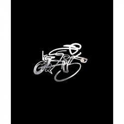 Nikkel Sticker 'Cyclist 2'...