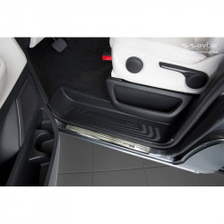 Inox door sill protectors...