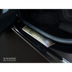 Inox door sill protectors...