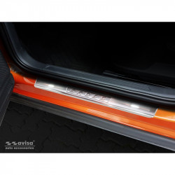 Inox door sill protectors...