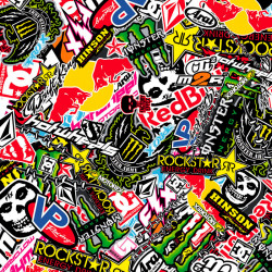 Stickerbomb Folie -...