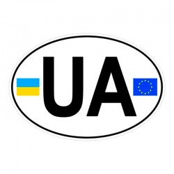 Auto Tattoo Sticker UA/EU -...