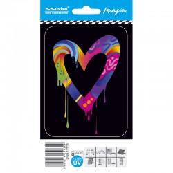 Auto Tattoo Sticker Heart -...